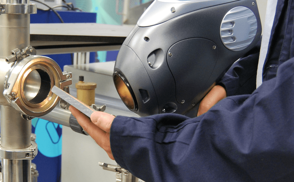 Spektrometr bliskiej podczerwieni do identyfikacji materiałów - Visum Palm